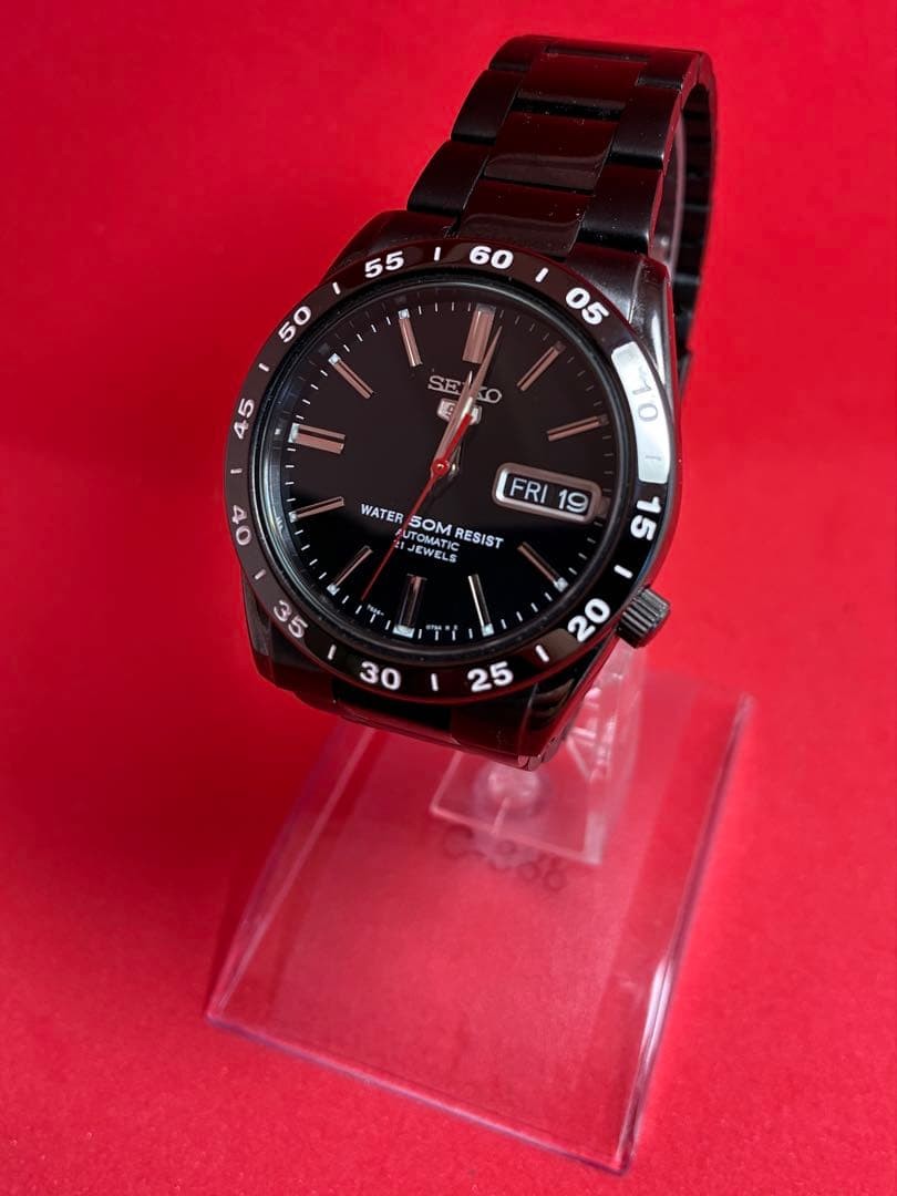 SEIKO Wristwatch Unisex Black