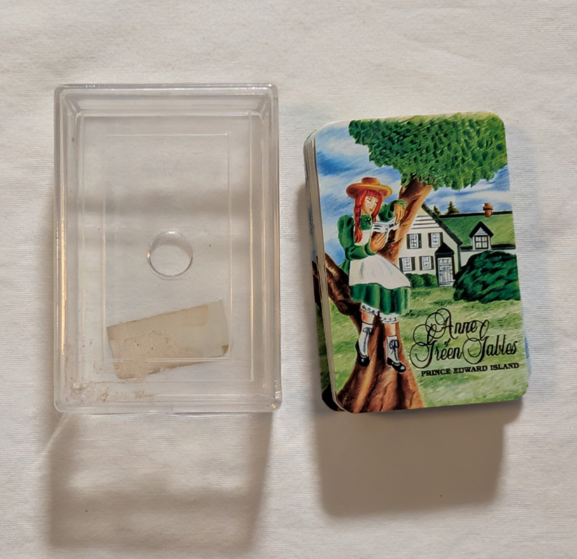 Vintage Anne of Green Gables Playing Cards Prince Edward Island Souvenir