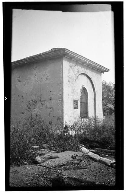 7. Guard house on bank of Delaware River. 1936. Sims. - The Lazaretto, Delaware