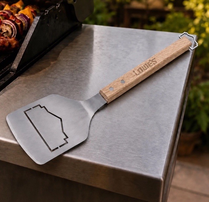 Lowe’s Rewards Spatula 2026 Limited Edition Fathers Day BBQ Grill Logo Name NEW