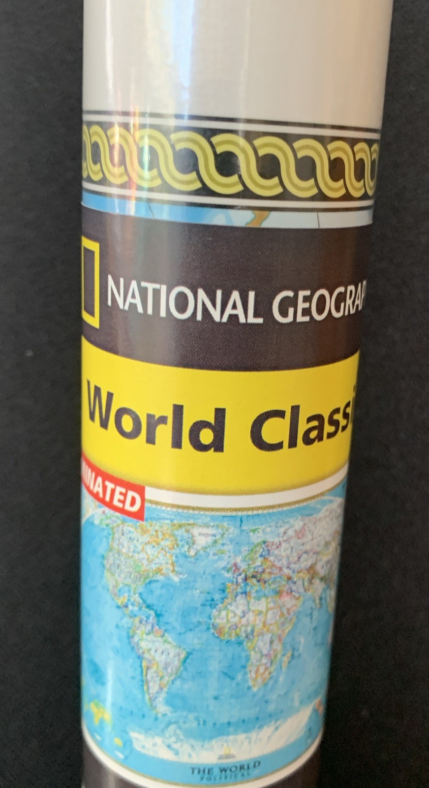 National Geographic World Laminated Map New 43.5x X 30.5 2019