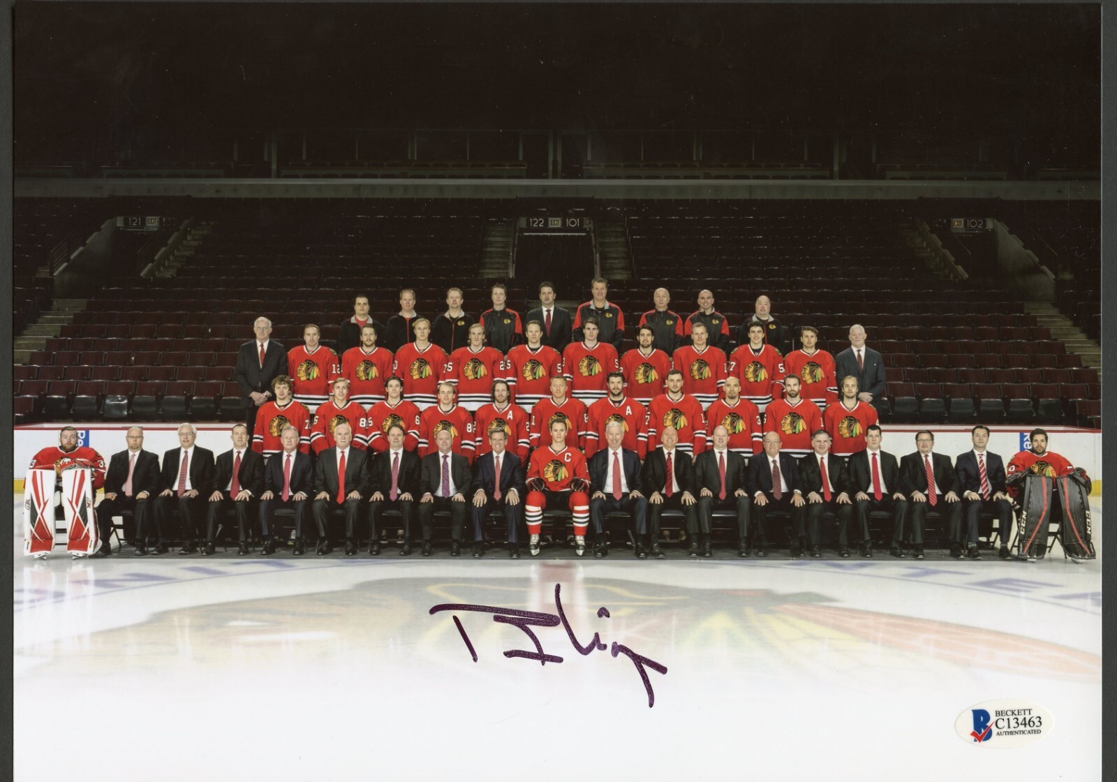 Rocky Wirtz signed autograph 8x11 Photo CEO Chicago Blackhawks BAS Stickered Rocky Wirtz signed autograph 8x11 Photo CEO Chicago Blackhawks BAS Stickered