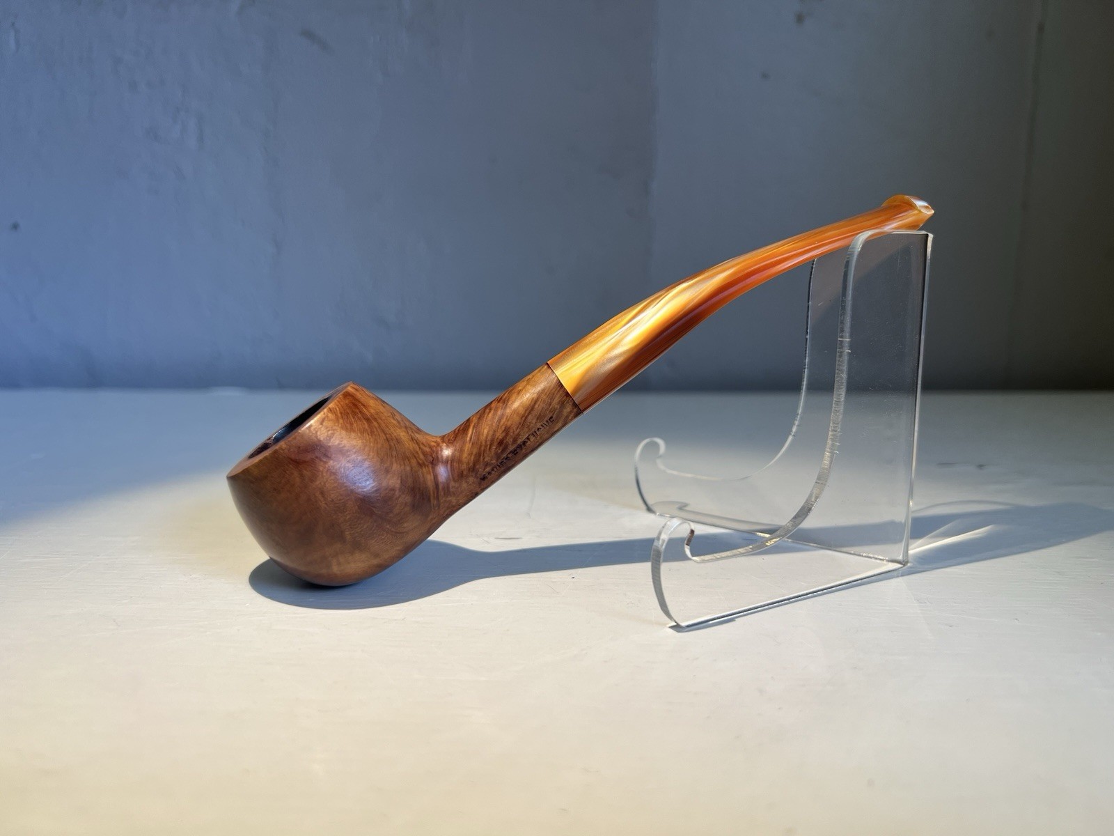 Davids Exclusive 211 Tobacco Estate Pipe Refurbished