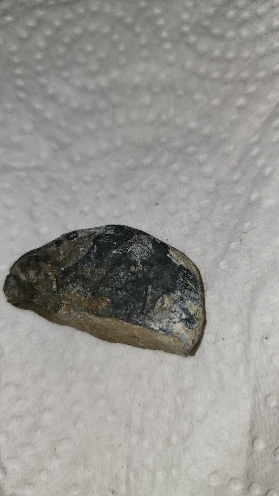 Natural Iron Nugget Containing Iridium