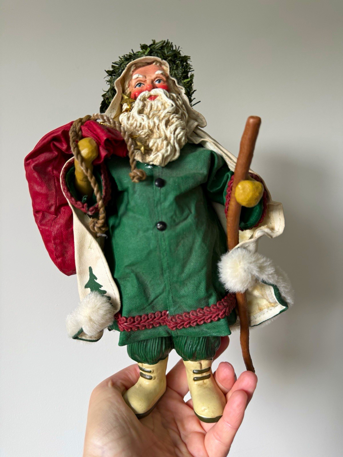 North Pole Collection Santa Claus Figurine Barbara King 1997 11\ North Pole Collection Santa Claus Figurine Barbara King 1997 11\