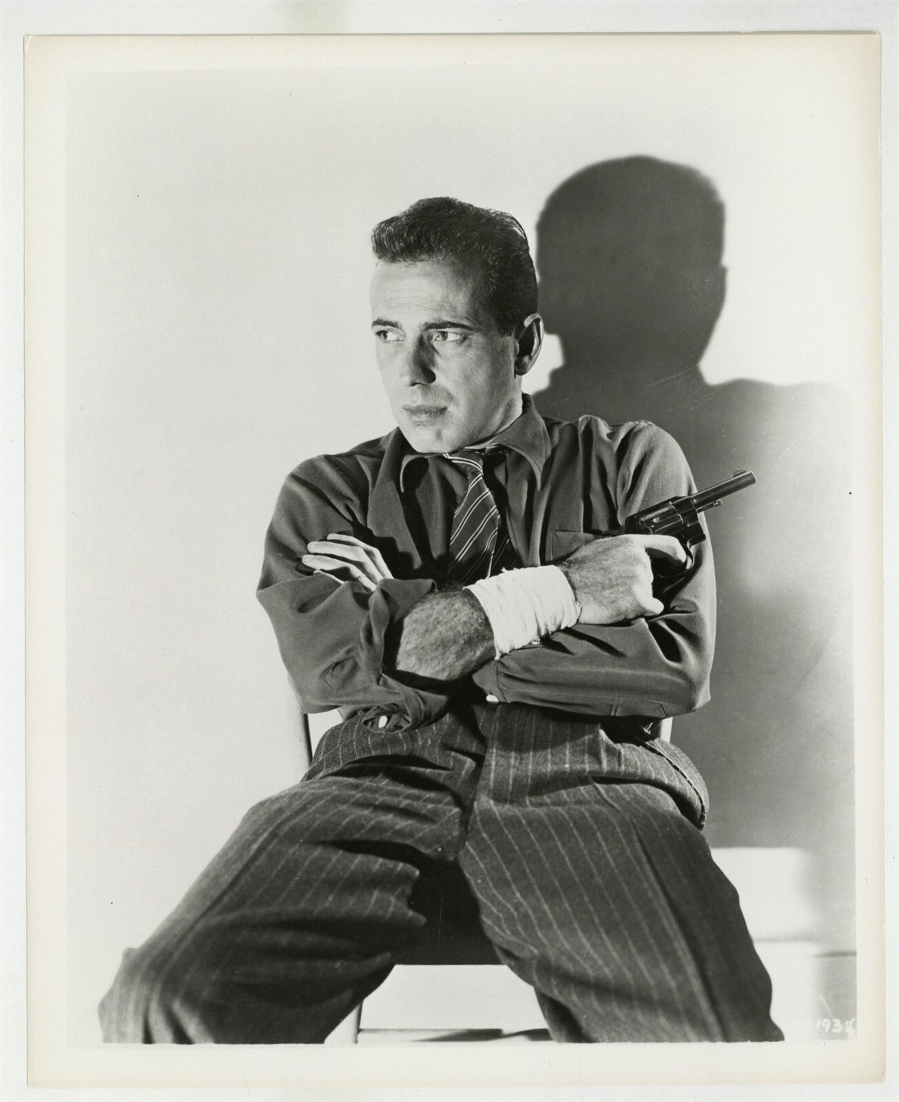 Humphrey Bogart 1938 Mob Boss Portrait 8x10 King Of The Underworld Mobster 10732