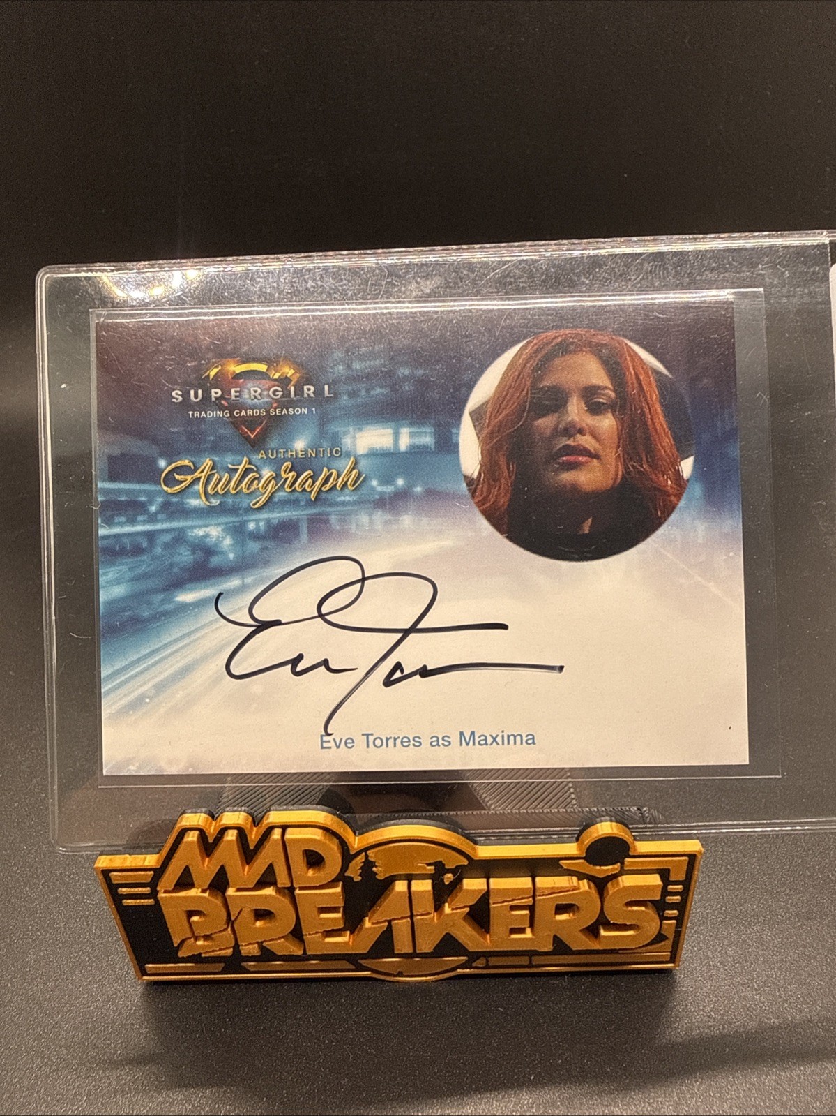2018 Cryptozoic Supergirl Autograph #ET Eve Torres as Maxima SP ON CARD AUTO 2018 Cryptozoic Supergirl Autograph #ET Eve Torres as Maxima SP ON CARD AUTO