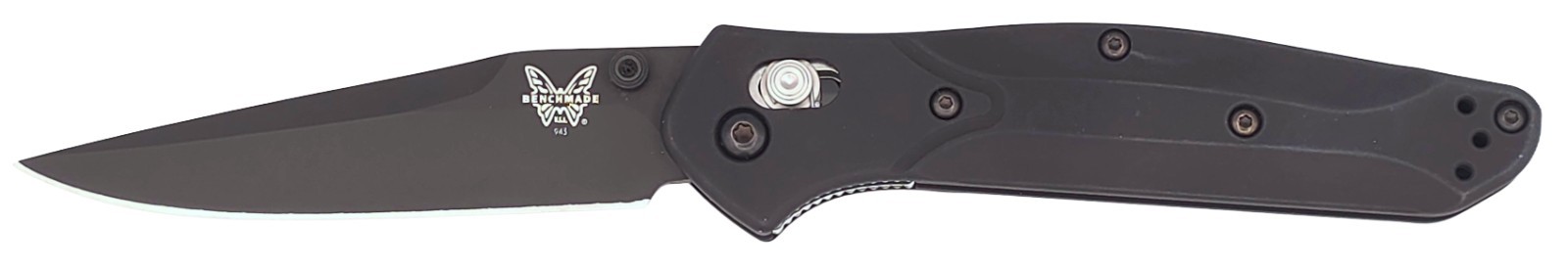 Benchmade 943BK Osborne AXIS S30V Black Clip Point NIB USA