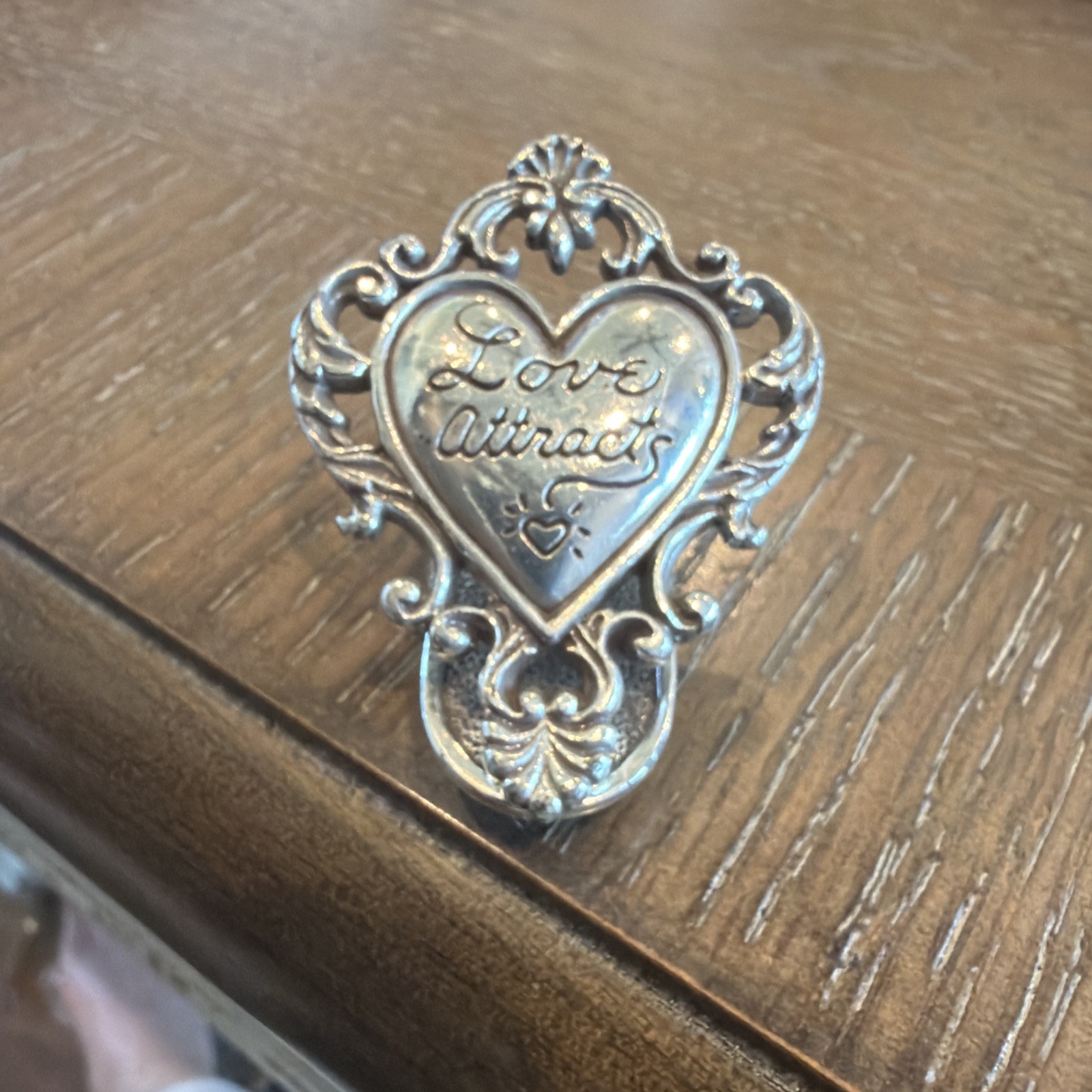 Brighton VINTAGE Love Attracts Clip Magnet **RETIRED**