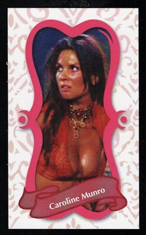 CAROLINE MUNRO - 2011 LEGEND SPOTLIGHT Tobacco Sized Trading Card - 1.5\