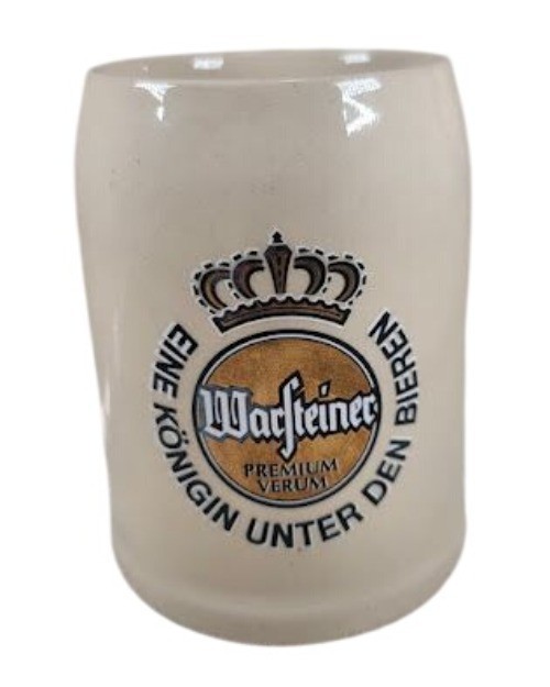 Vintage Warsteiner Premium Verum Beer Mug Stein German Brewery Barware T7/#25