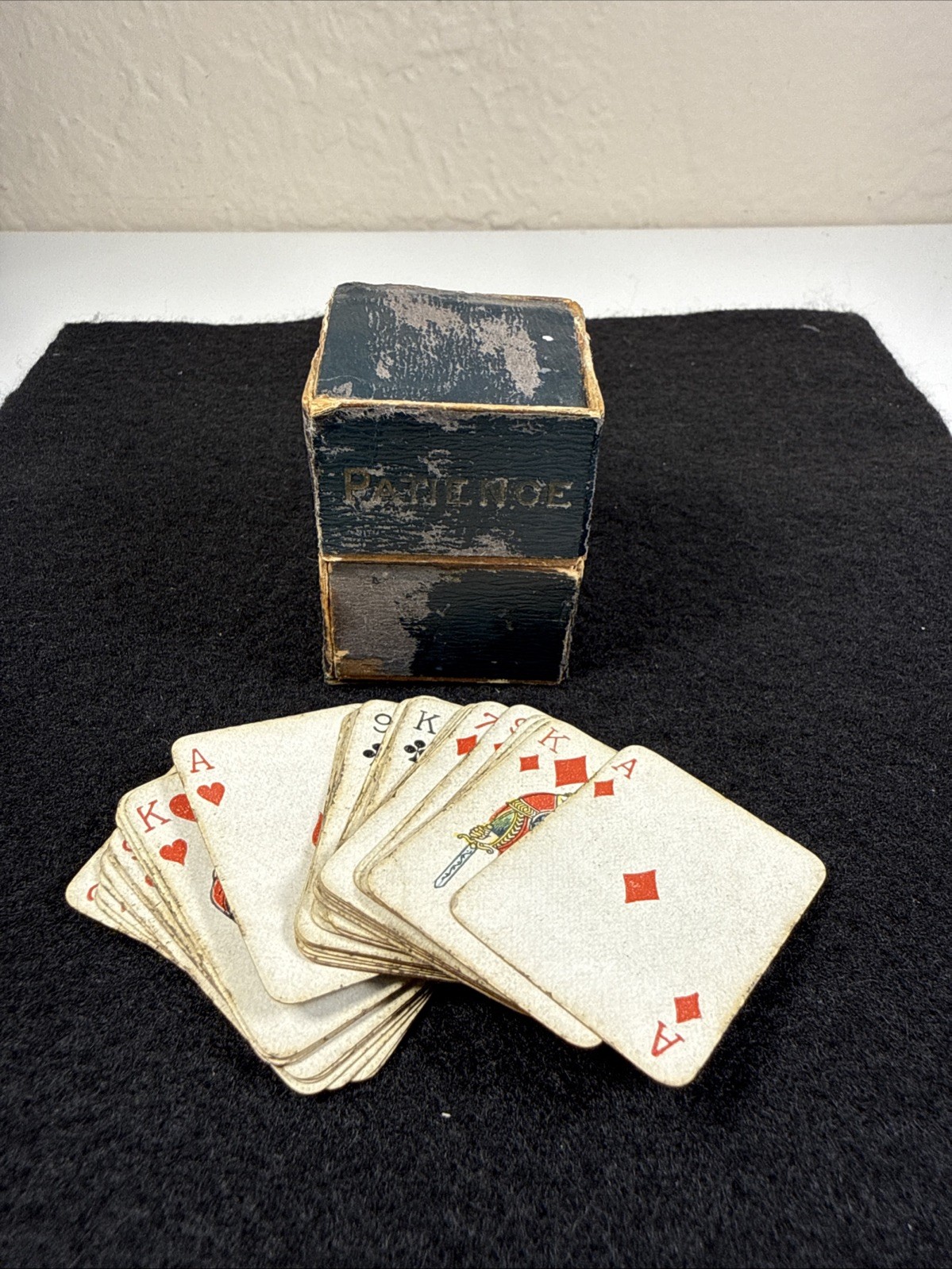 Vintage Little Duke Miniature Toy Playing Cards Double Set Complete USA 1.25
