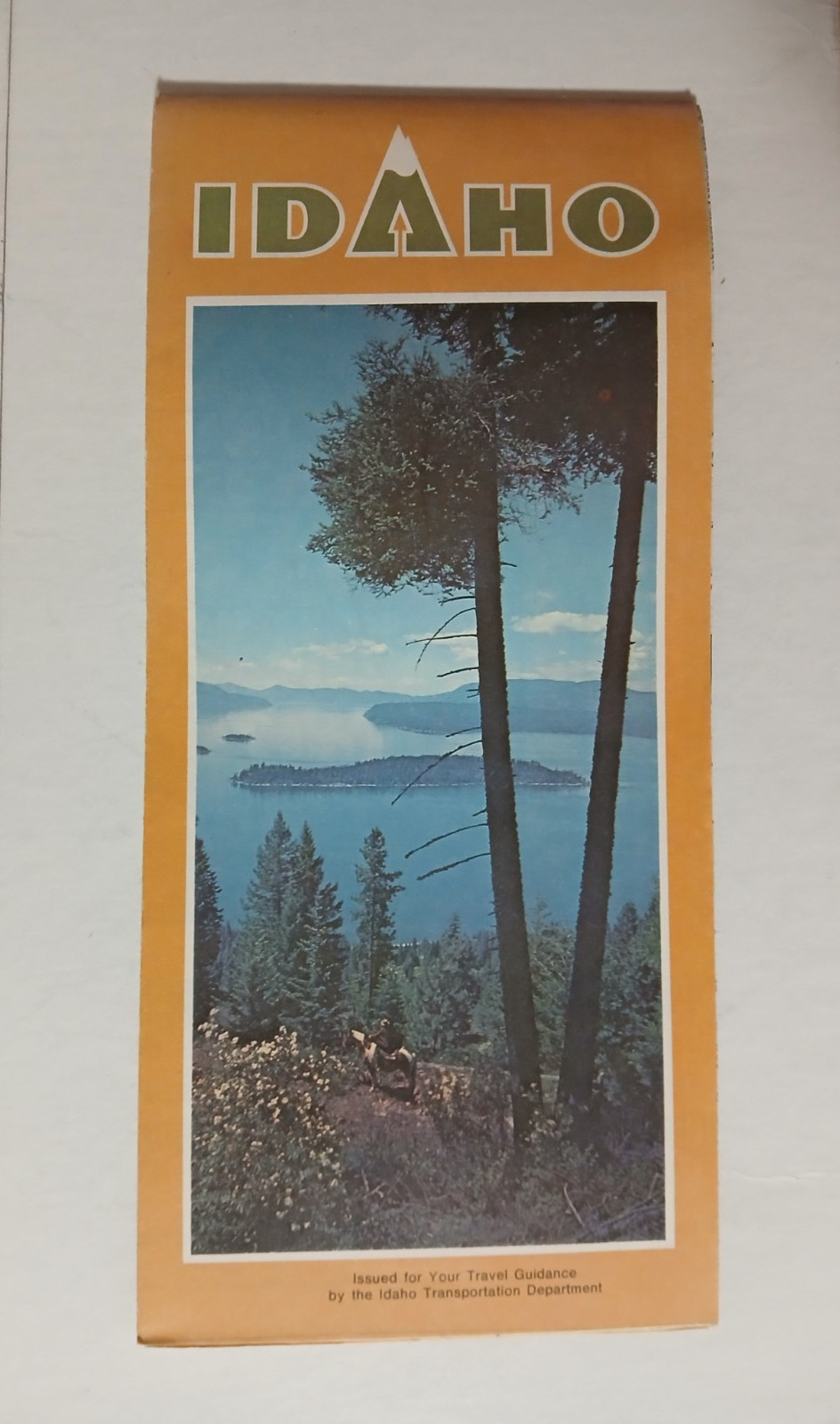 Vtg Idaho 1976 - 1977 Transportation Department Highway Map
