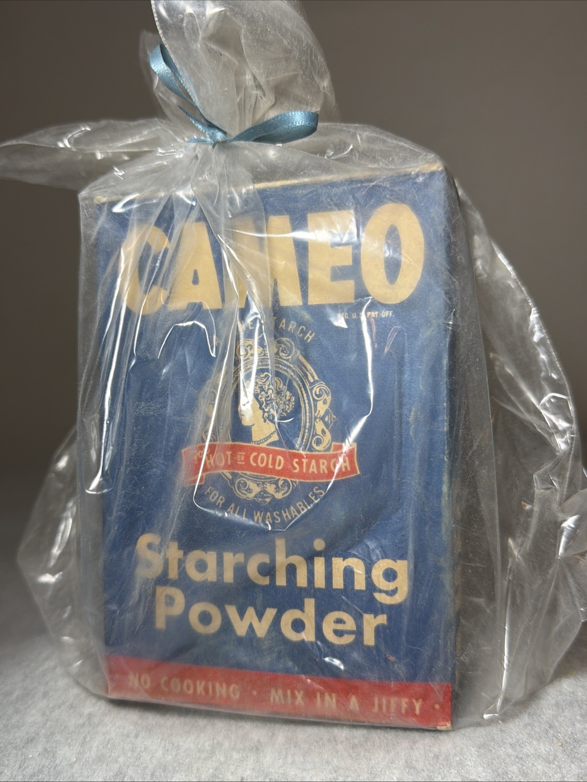 **VERY RARE** Vintage Cameo Starching Powder Box *UNOPENED* Box 