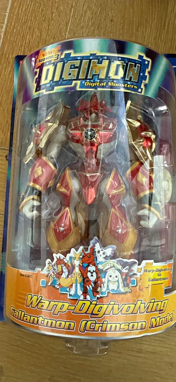 Bandai Digimon Warp-Digivolving Gallantmon Crimson Mode Figure #113430