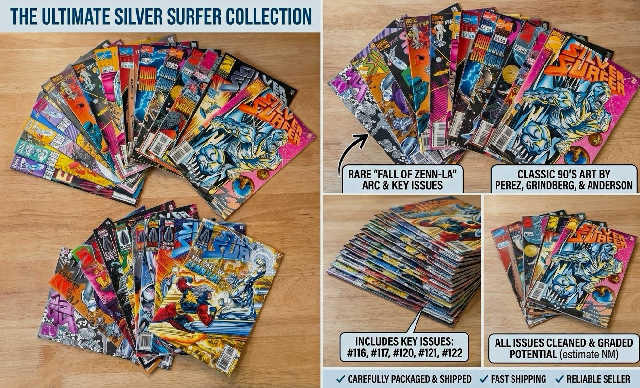 Silver Surfer Vol 3 Lot (1994-1997) #92-122 Missing 6 Issues VF/NM Marvel Comics