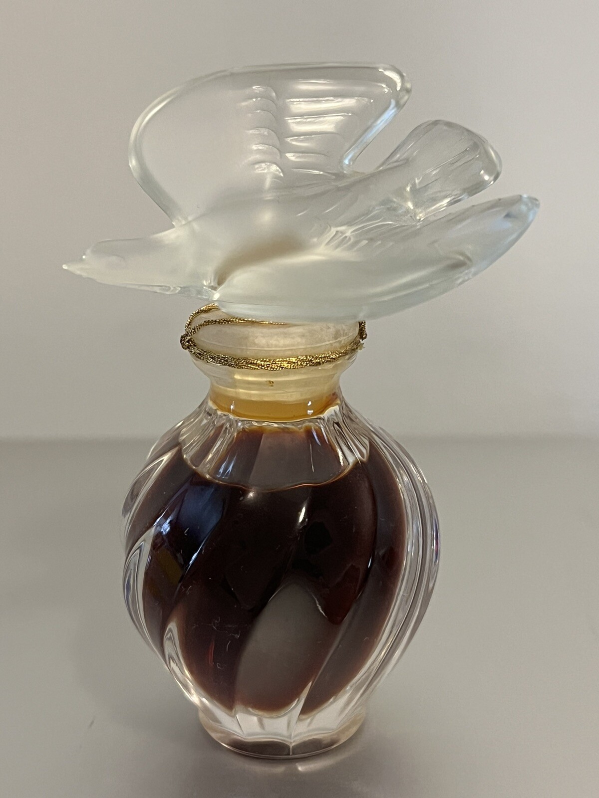 Vintage Nina Ricci L’Aire du Temps Perfume Lalique C 1950’s Sealed