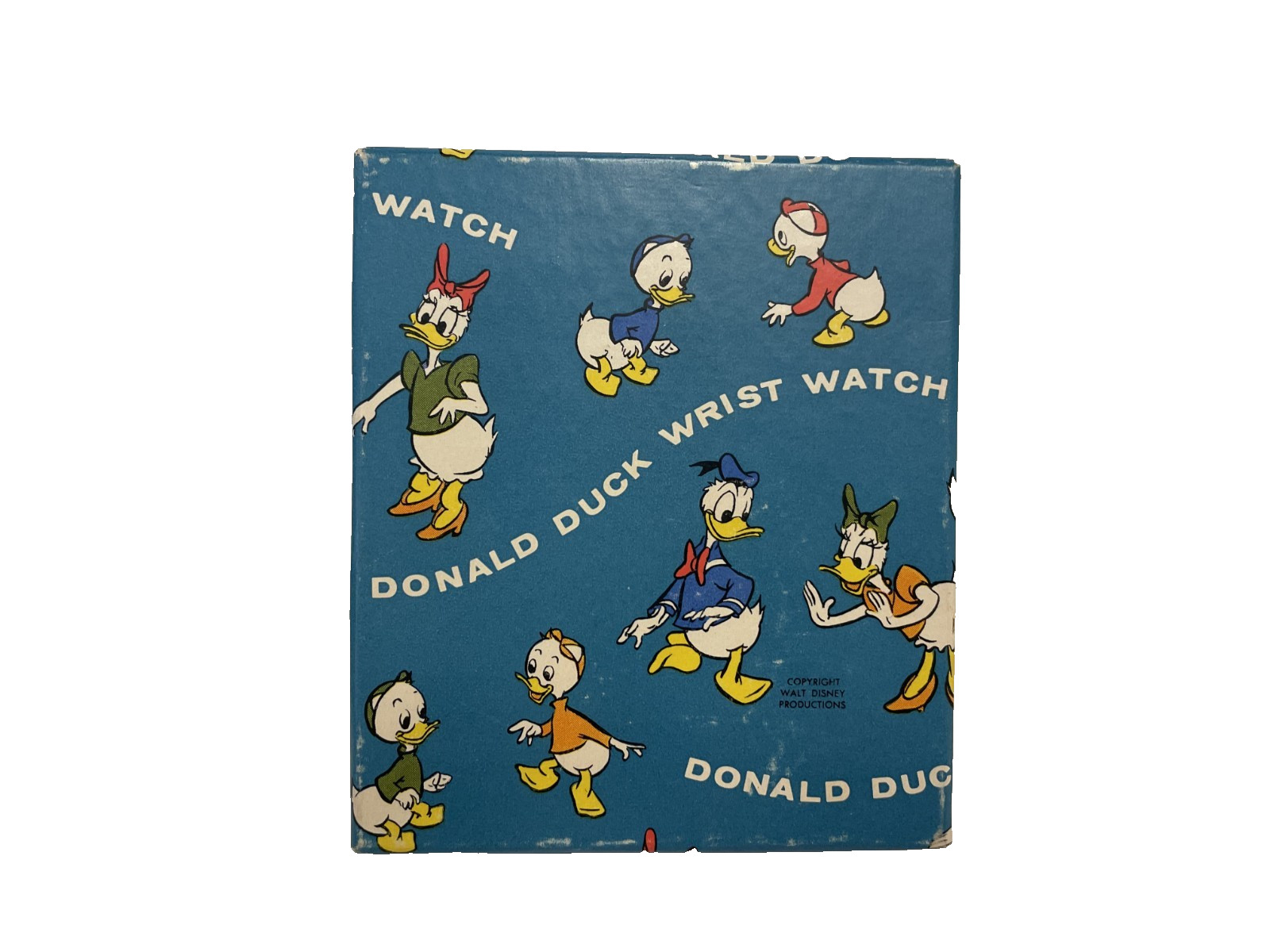 Vtg Donald Duck Wrist Watch in Original Box, unworn