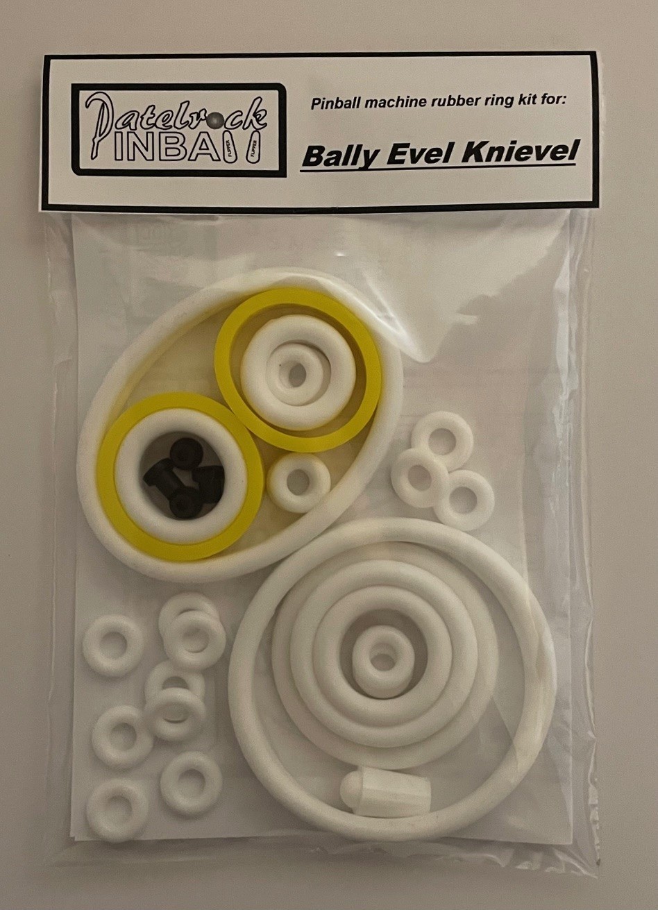 1977 Bally Evel Knievel Pinball Machine Rubber Ring Kit