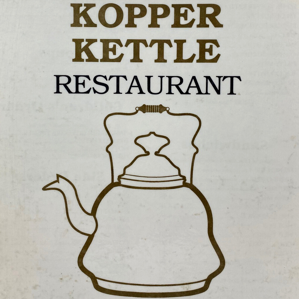 1990s The Kopper Kettle Restaurant Menu Woodside Avenue Lakeside California