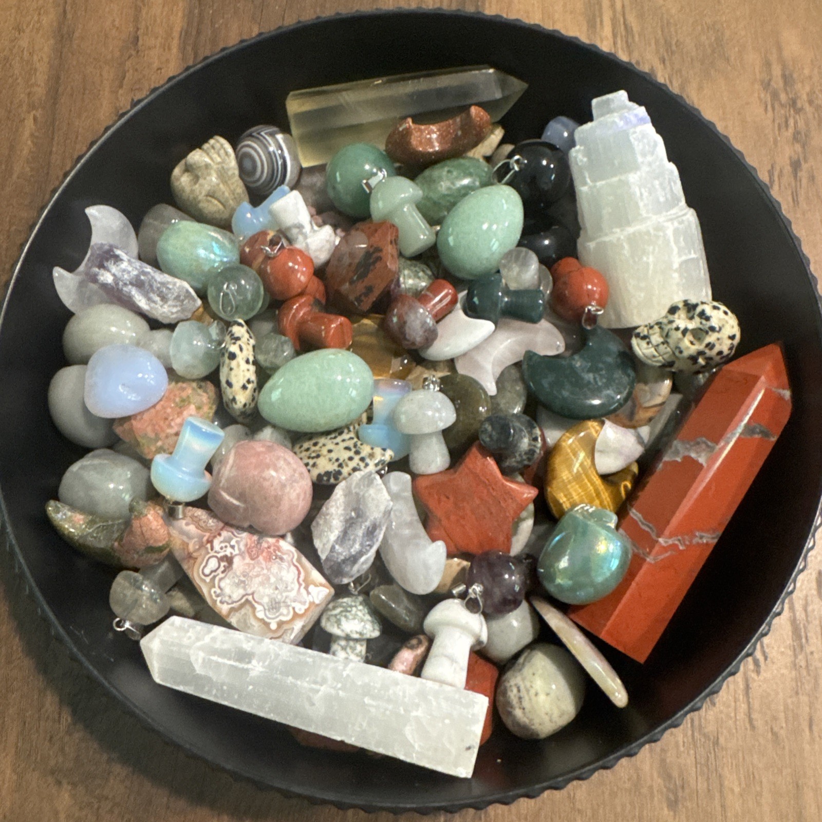 WITCHY & WOODSY CRYSTAL CONFETTI RANDOM SCOOPS 1Lb Great Gift Idea Variety