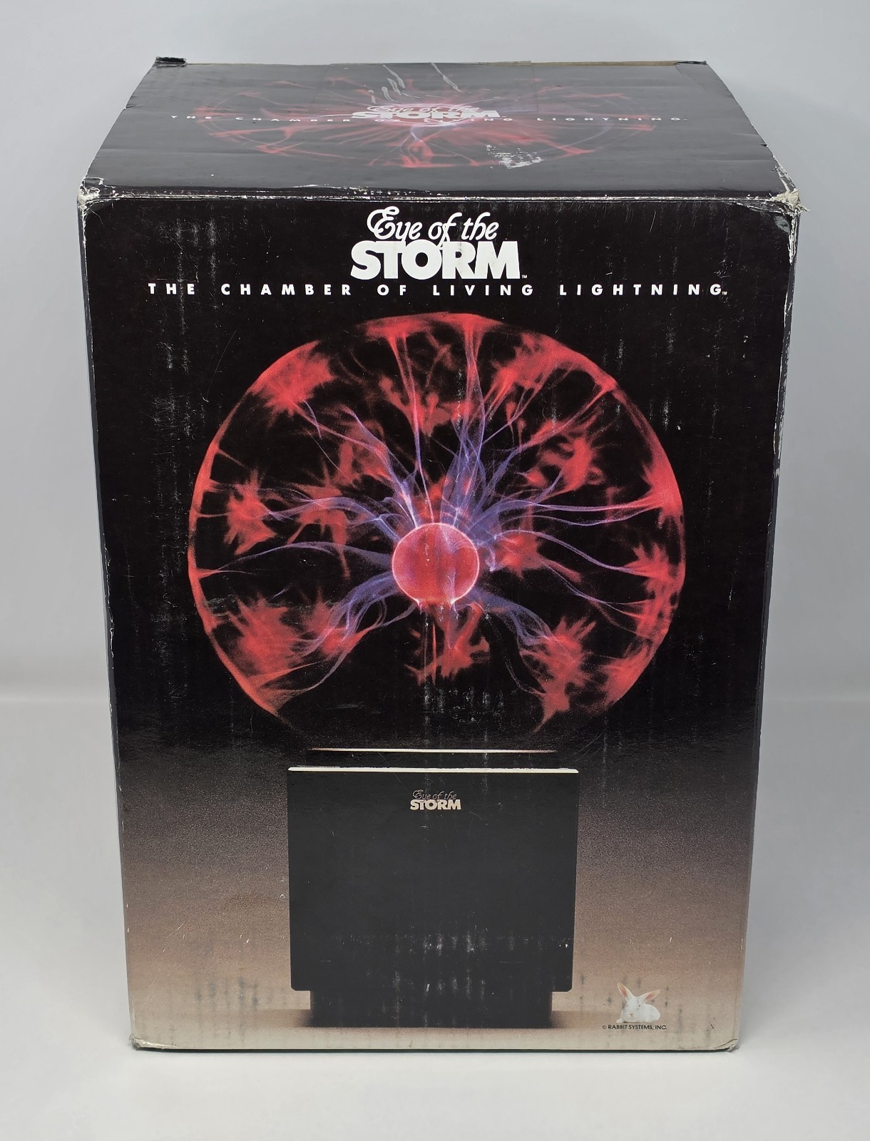 VTG Eye of the Storm Plasma Ball Lamp - 1987 Rabbit Systems - FACTORY SEALED 