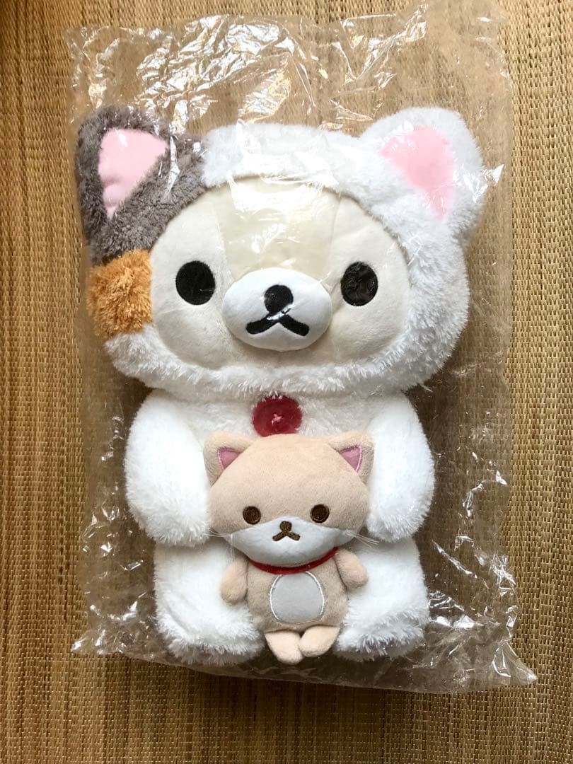 San-X Calico Cat Plush Korilakkuma Online Shop Edition