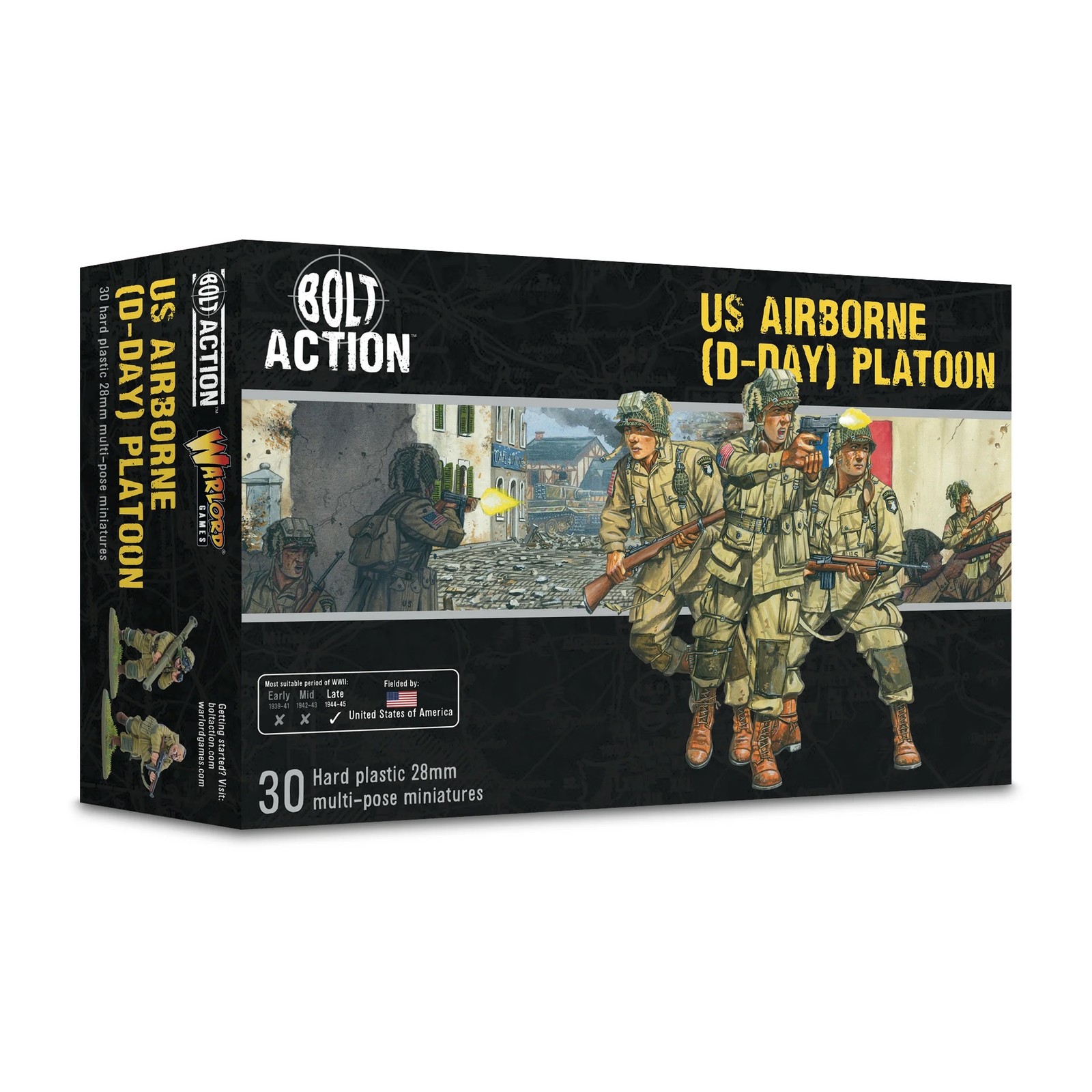 Warlord - Bolt Action - US Airborner (D-Day) Platoon