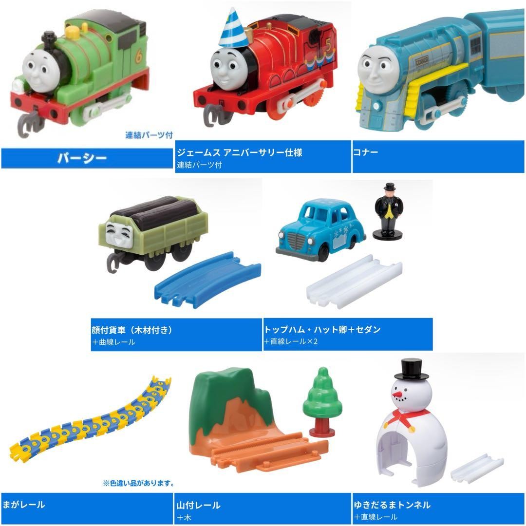 Capsule Plarail Thomas Series 8Pcs Summary 2