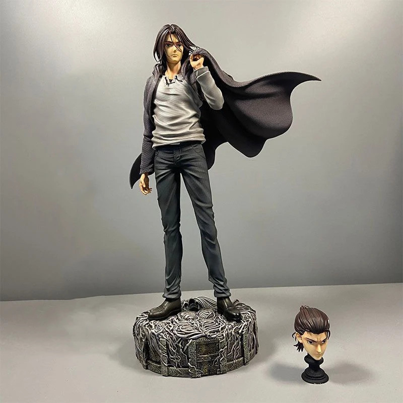 Attack on Titan Eren Jaeger Combat Figure 30CM PVC Anime Statue Model Gift