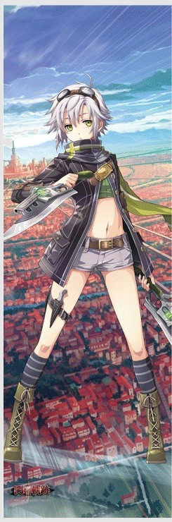 Fie Claussell Tapestry Full Body Trails of Cold Steel Wall Scroll Fie Claussell Tapestry Full Body Trails of Cold Steel Wall Scroll