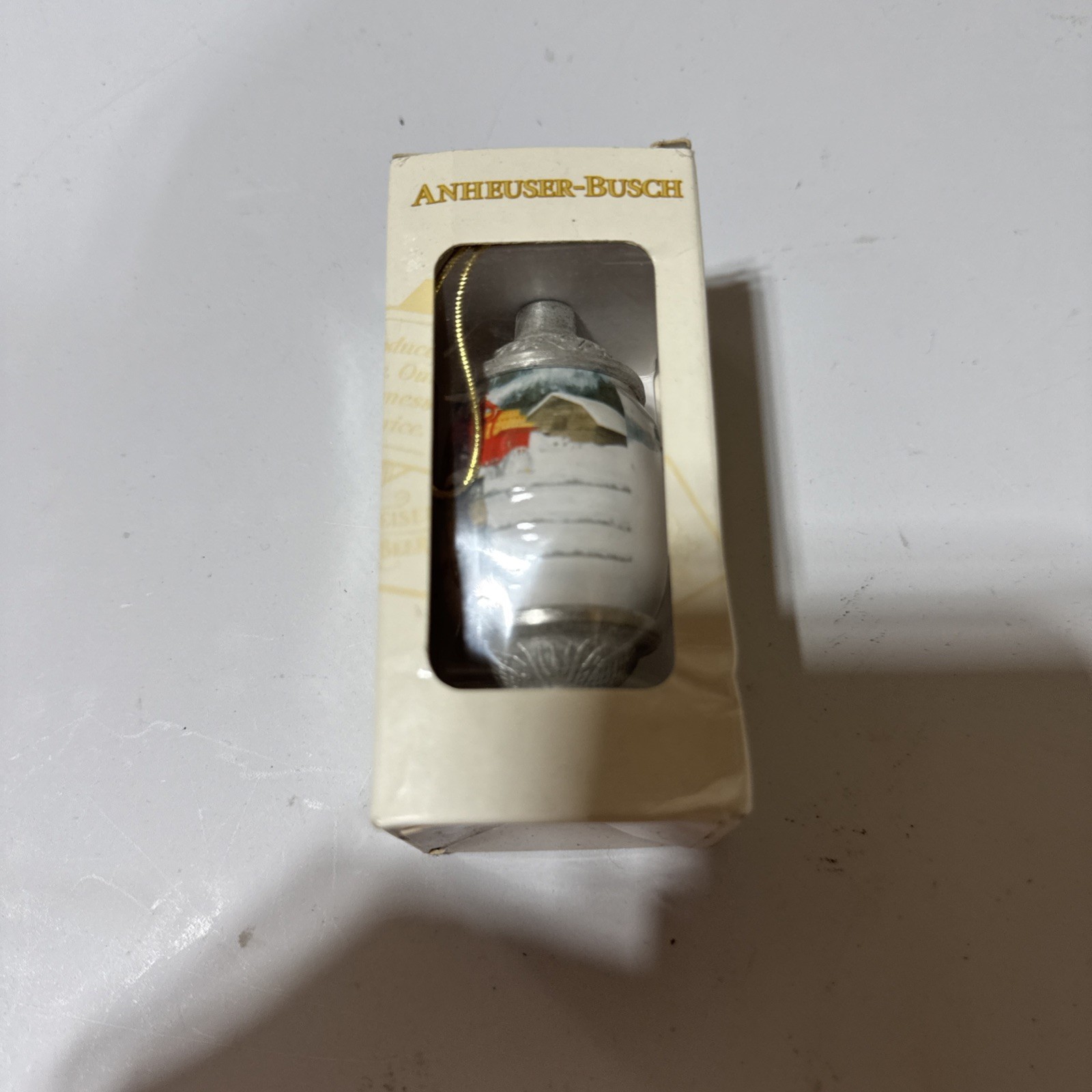 Anheuser-Busch Budweiser Clydesdales 2010 Holiday Christmas Ornament w/ Box