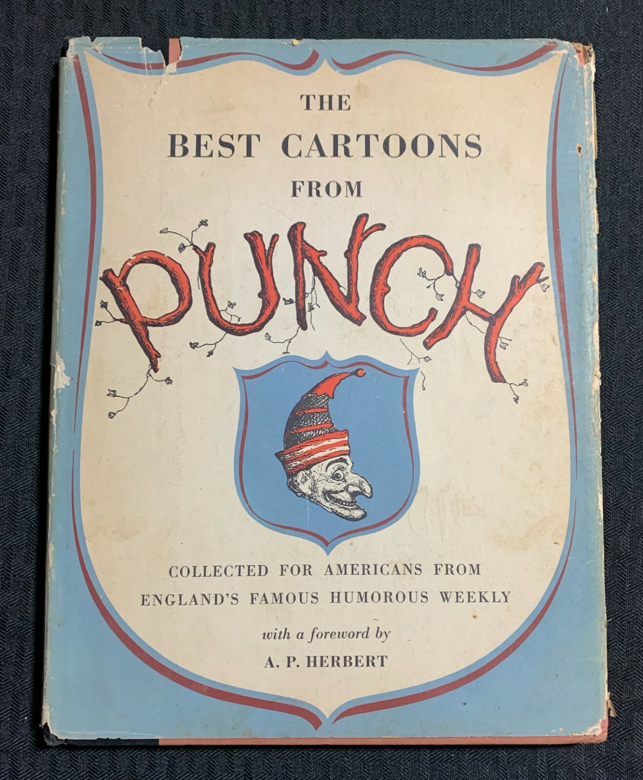 1952 PUNCH Best Cartoons From A P Herbert HC/DJ VG+/GD+ 1st S&S / Fisherman