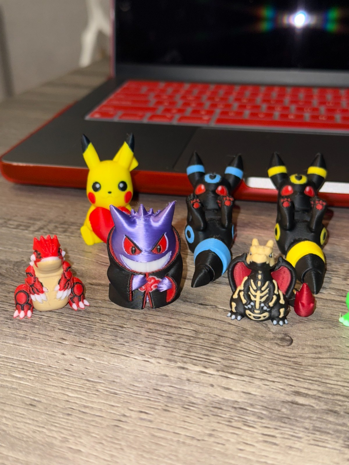 Pokemon Keychain 3D printed