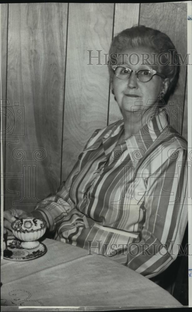 1972 Press Photo Mrs. Jessie Allred named Mississippi Mother of the Year.