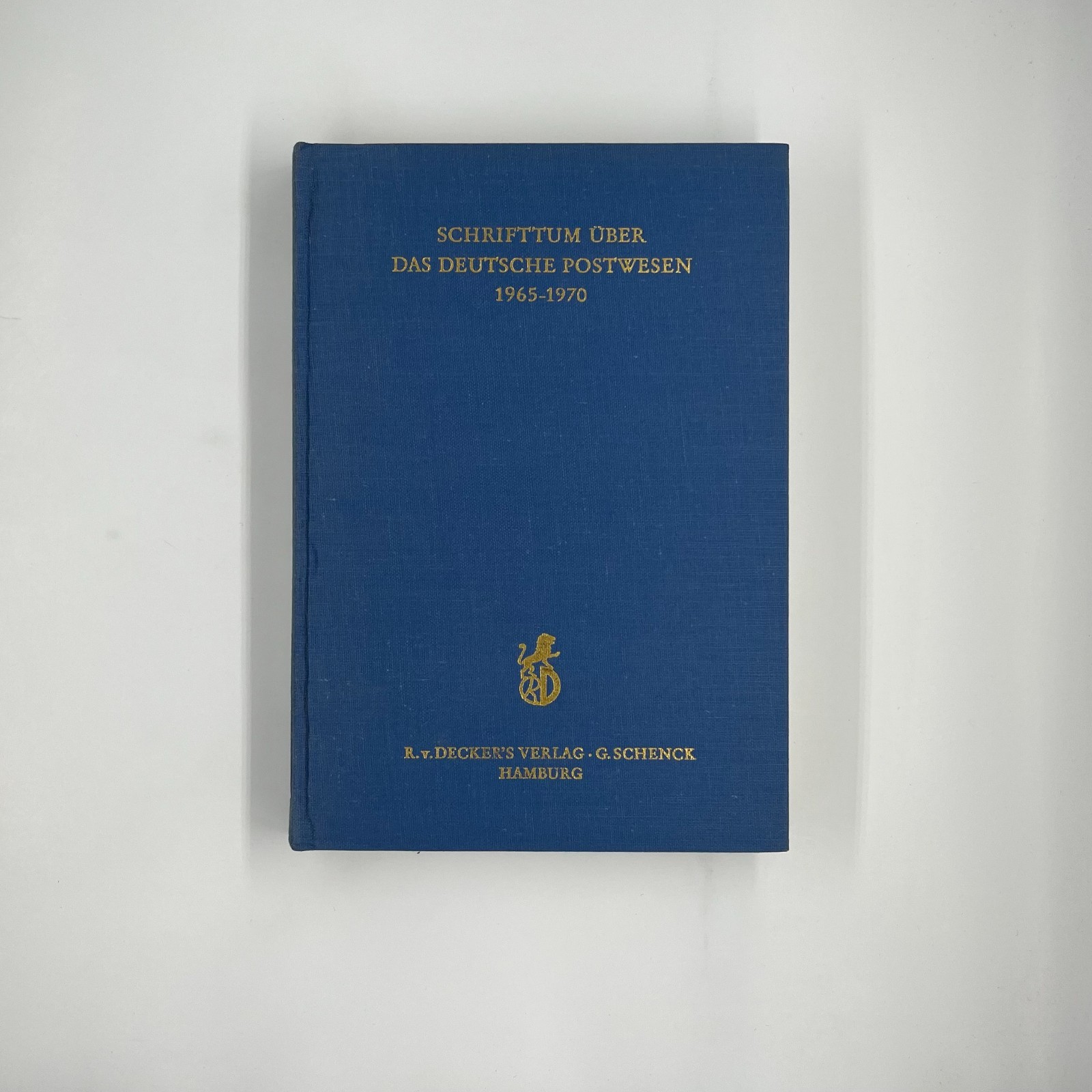 Writing on the German Postal System 1965 - 1970
