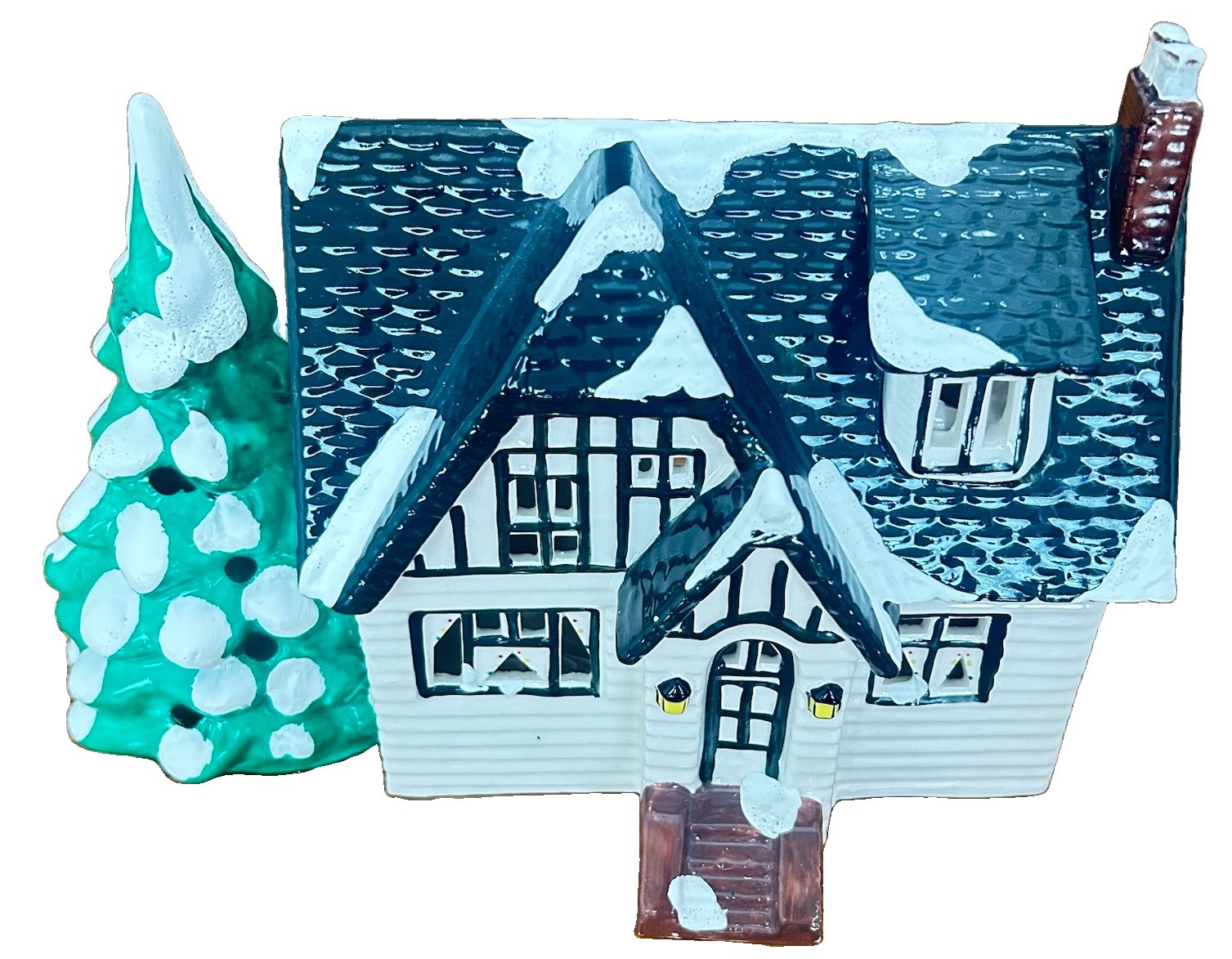 Dept 56 Ridgewood 1986 Original Snow Village Snowhouse Series Vintage House