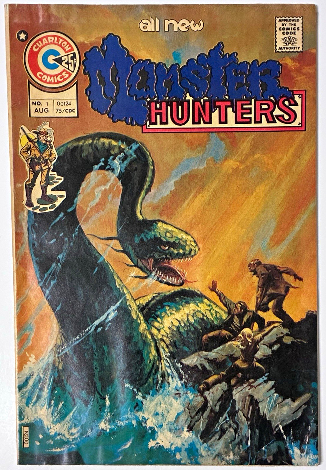 Buy 2 Get 2 Free (CHECK PROMO) Monster Hunters #1 1975 Charlton Comic (FN/VF) Buy 2 Get 2 Free (CHECK PROMO) Monster Hunters #1 1975 Charlton Comic (FN/VF)