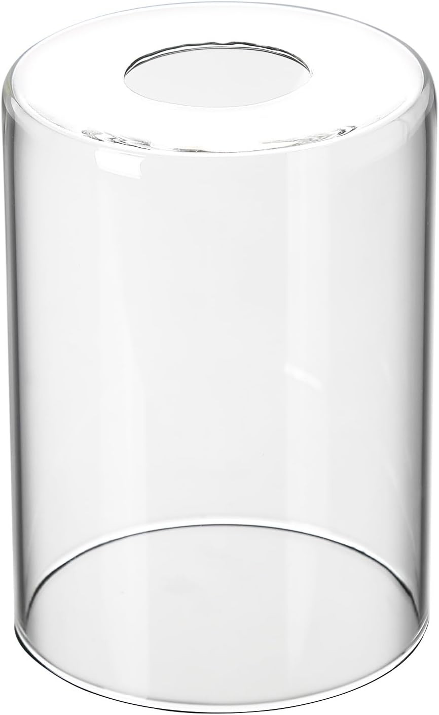 Clear Glass Shade Covers Replacements, Clear Cylinder Glass Lamp Shade Replaceme