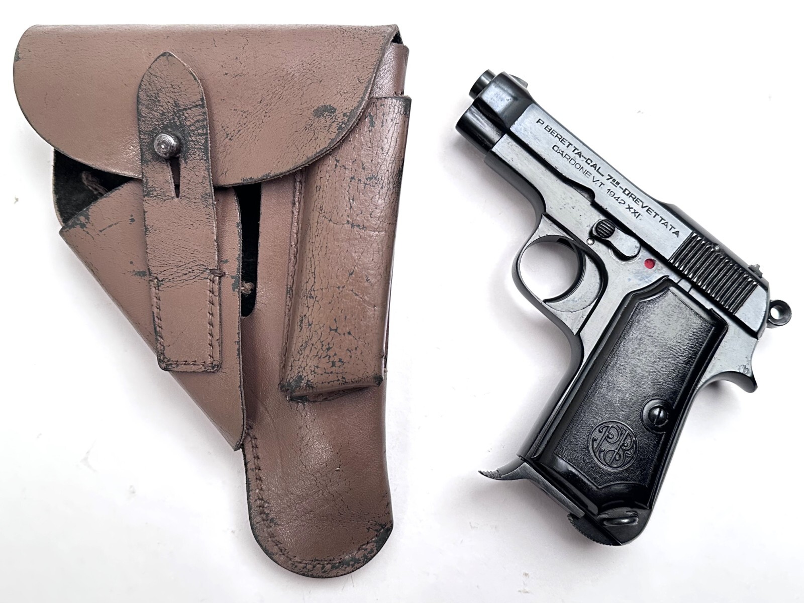 Beretta 1934 / 1935 Holster Afrika Korp Italian / German Military WWII Original