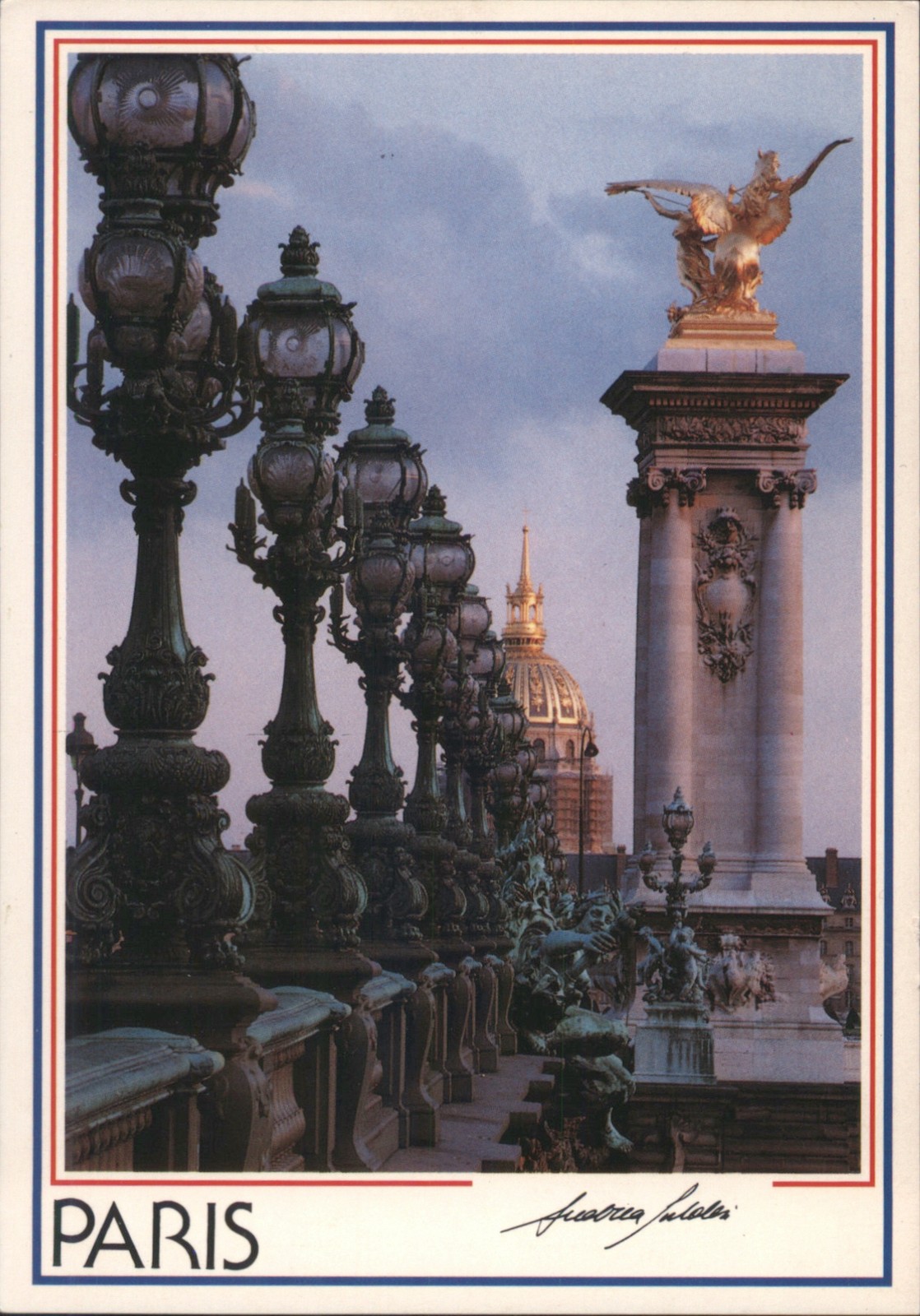 Andrea Pistolesi Paris, France Pont Alexandre III, Ornate Streetlights Golden Andrea Pistolesi Paris, France Pont Alexandre III, Ornate Streetlights Golden
