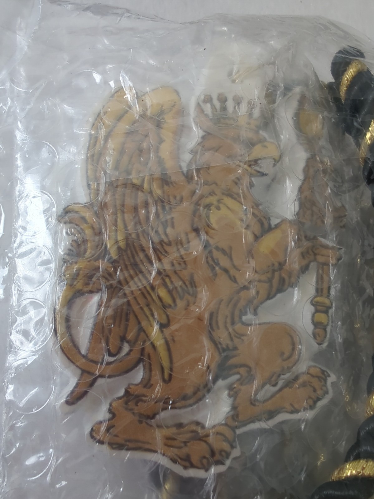 2026 Krewe Of Alla Griffin Blinky Medallion On Cord New Orleans Mardi Gras NEW