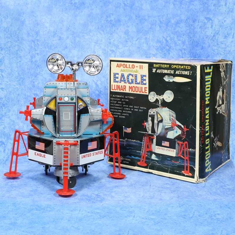 1969 APOLLO-11 LUNAR MODULE in Box by DSK, Japan MINTY 1969 APOLLO-11 LUNAR MODULE in Box by DSK, Japan MINTY