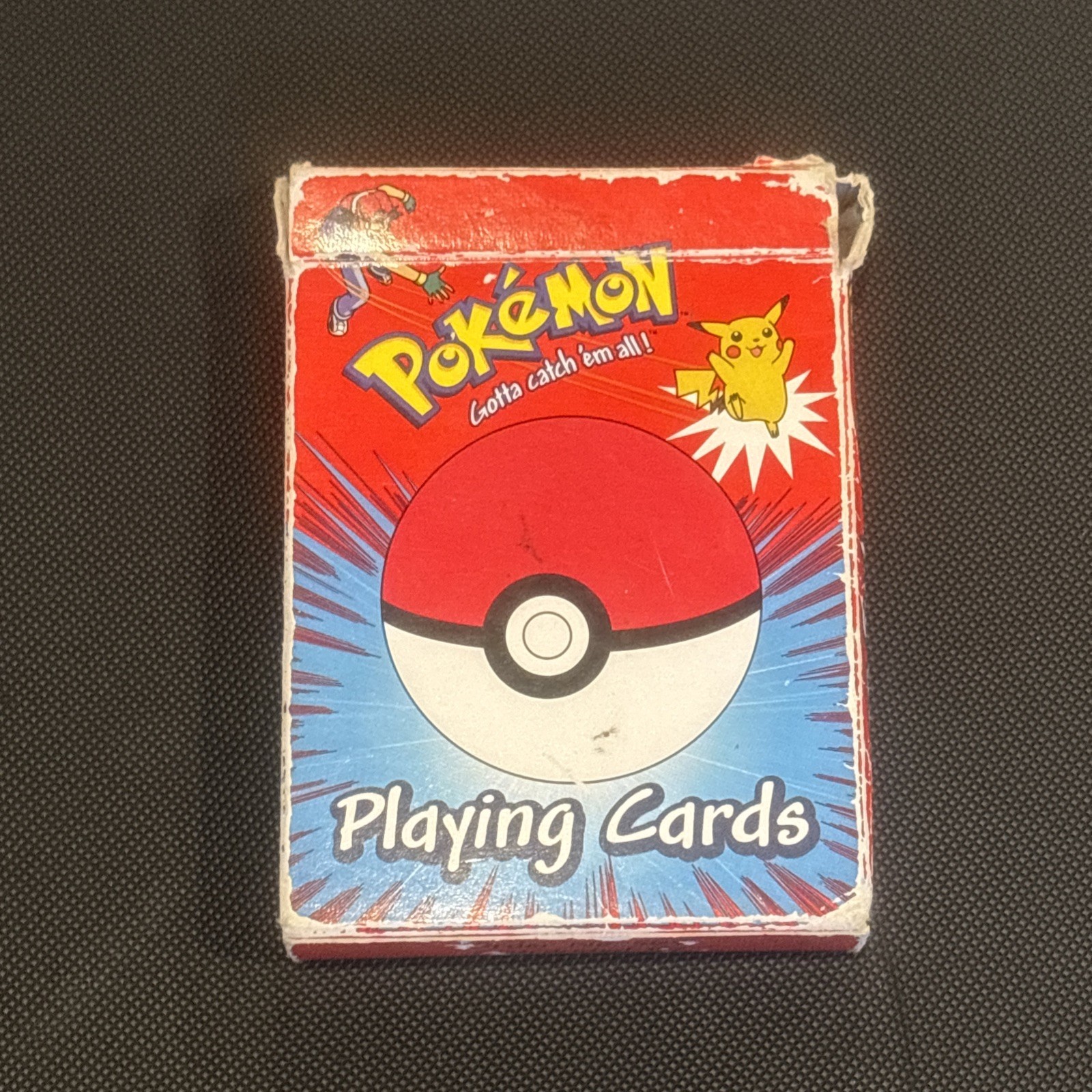 Pokemon Playing Cards Bicycle 1999  8 CARDS MISSING