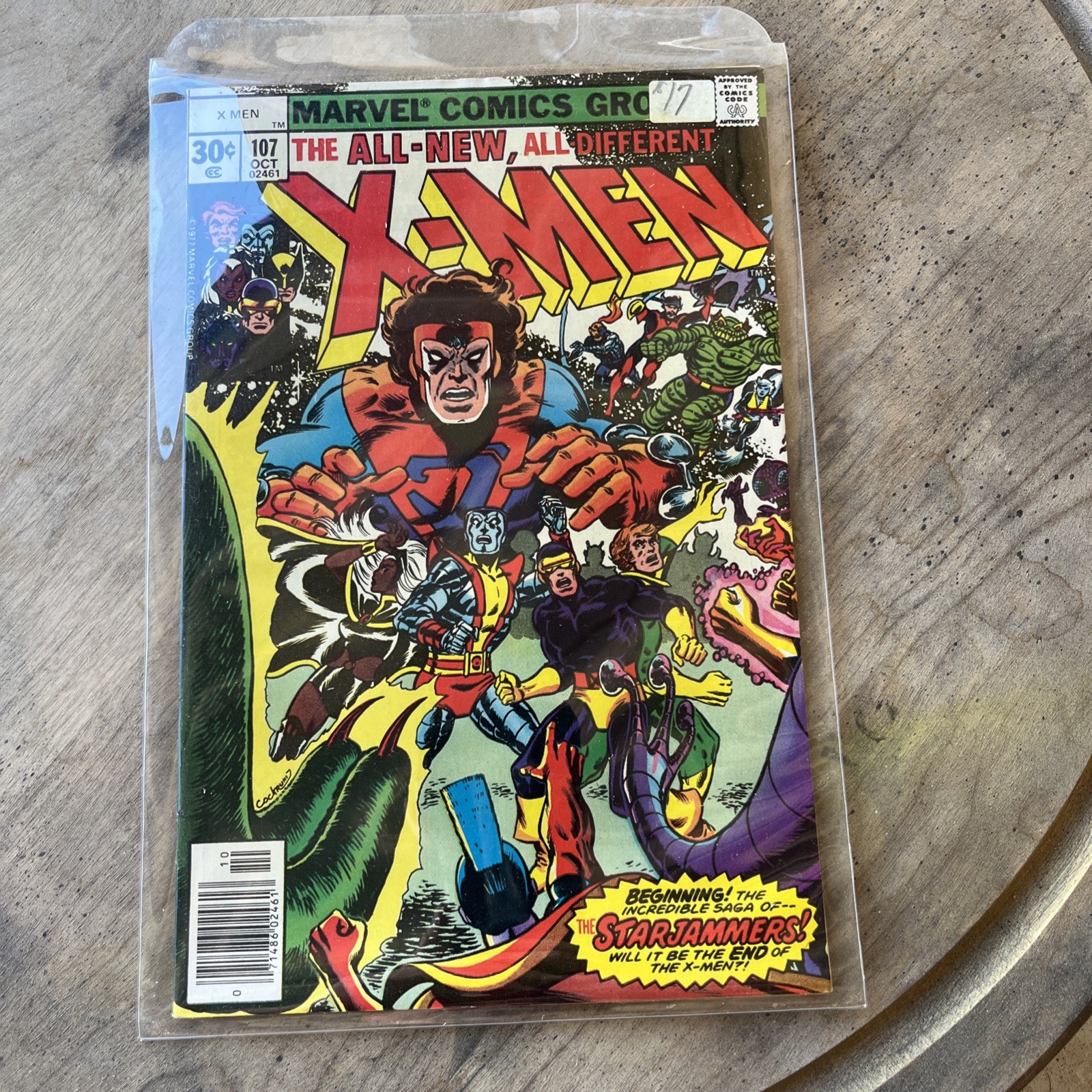 X-Men #107 Key Issue amazing condition