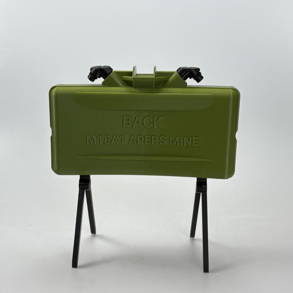 1:1 Claymore mine Replica Prop - 3D Printed Inert Plastic Display Cosplay