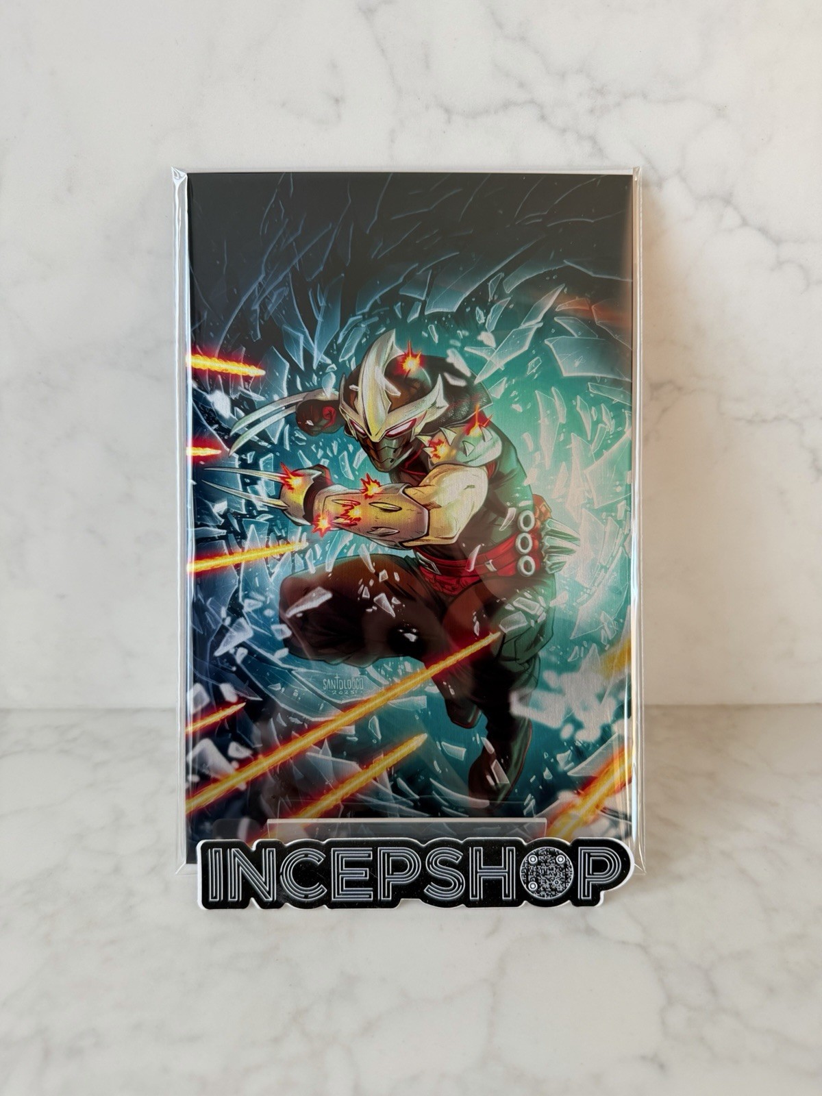 TMNT Shredder Issue #2, Brushed Metal Cover Only 3 Printed Mateus Santolouco IDW