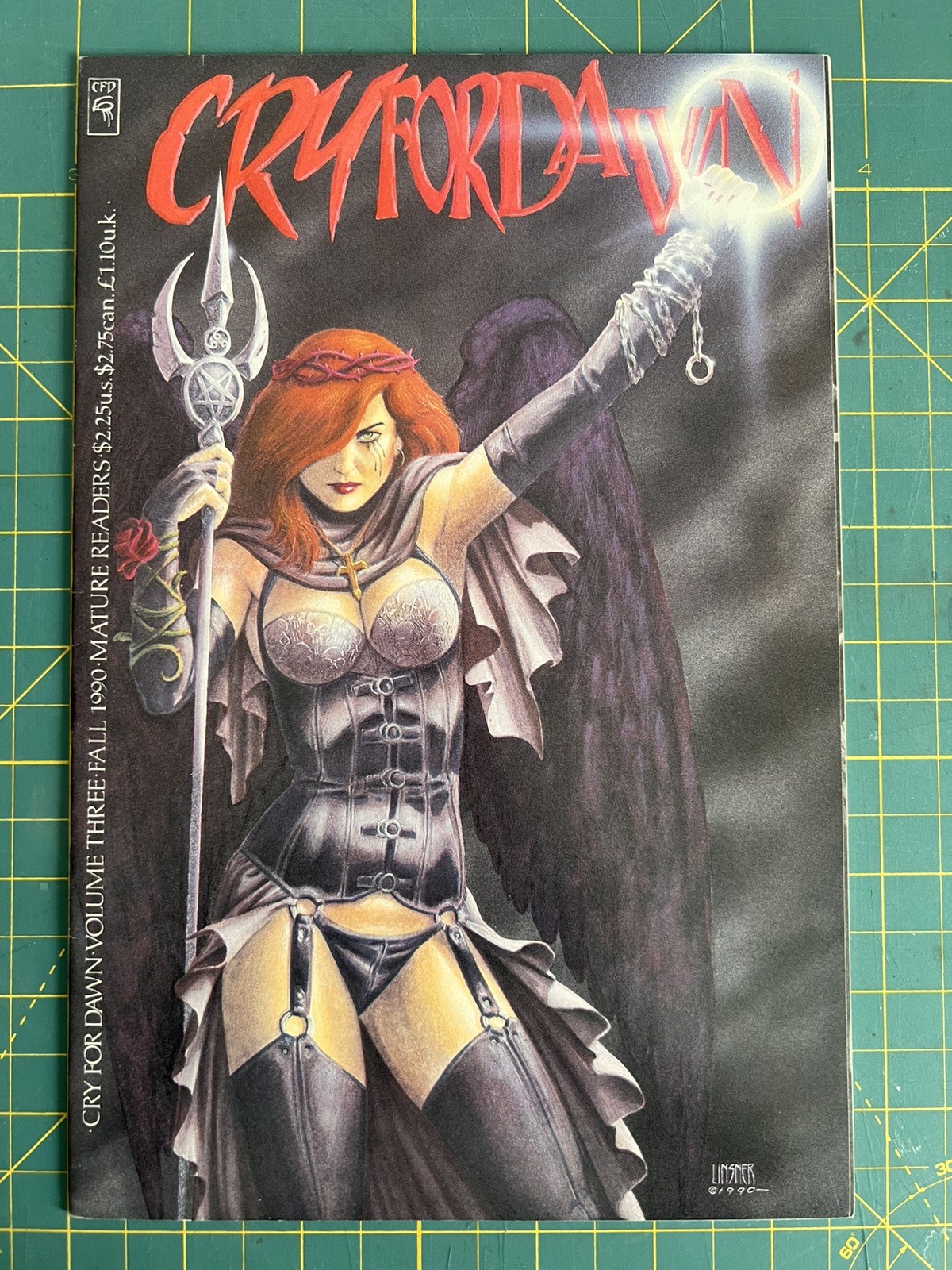 Cry For Dawn Vol 3 Signed Joseph Michael Linsner and Joe Monks on inside cover Cry For Dawn Vol 3 Signed Joseph Michael Linsner and Joe Monks on inside cover