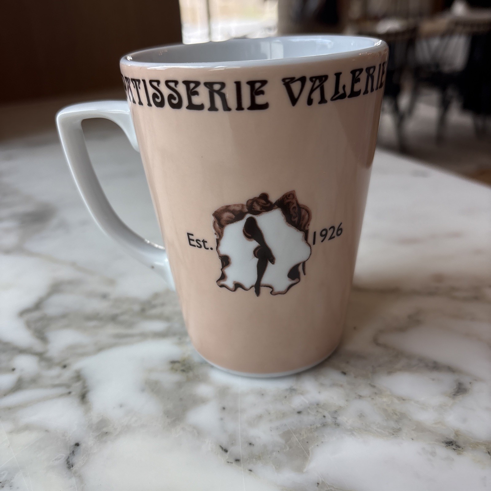 Patisserie Valerie Pink Mug 