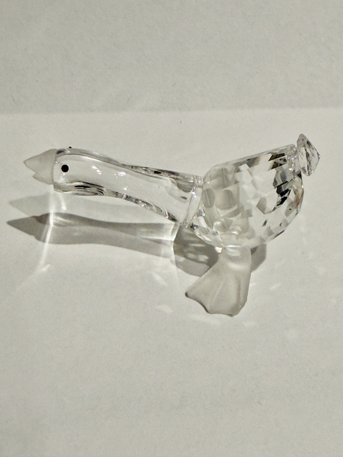 Swarovski Crystal Mini Goose Gosling Figurine
